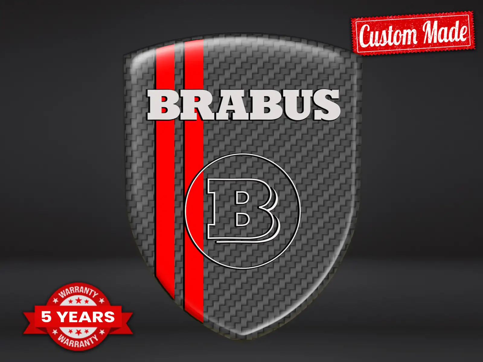 Brabus Adesivi e Decalcomanie Auto Premium Standard Moderni